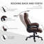 Grande et haute chaise de bureau Vinsetto-2038619296