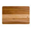 Planche à découper pour comptoir en bois de teck massif Bare Decor Zoe 18 x 12 x 1,25