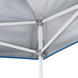 Heavy-Duty Adjustable Shelter With Fire-Resistant Top And Enhanced Stability Features