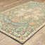 Tapis rouge / vert / bleu en laine crocheté à la main Eitelfritz-1318731538