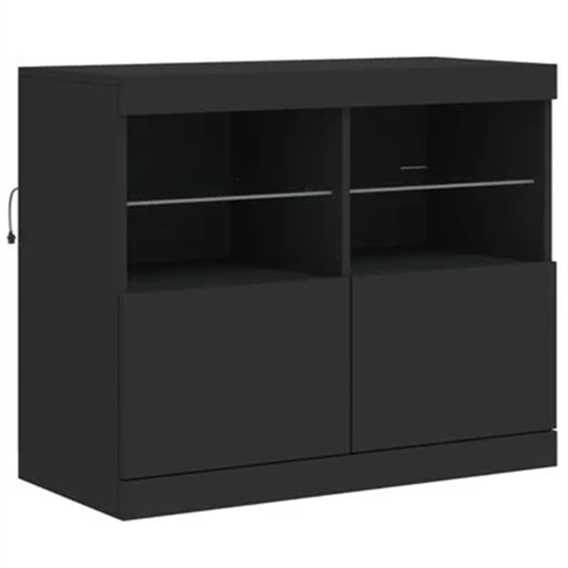81cm Sideboard, Black