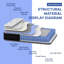 Matelas ferme 14 po en mousse à mémoire de forme hybride et ressorts ensachés en boîte-94796617