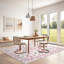 Tapis décoratif moderne à motif floral avec envers antidérapant-1136762269
