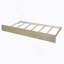 Lit de jour en bois avec couchette et garde-corps-657603965-657603964