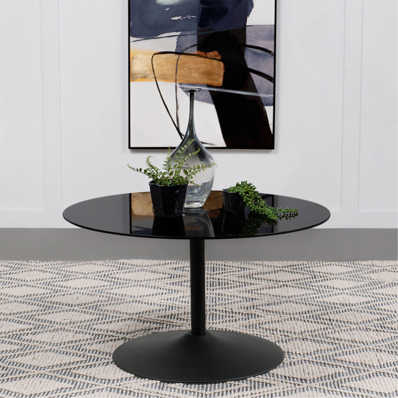 Table basse noire
