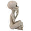 Statue extraterrestre ovni Greetings Earthlings