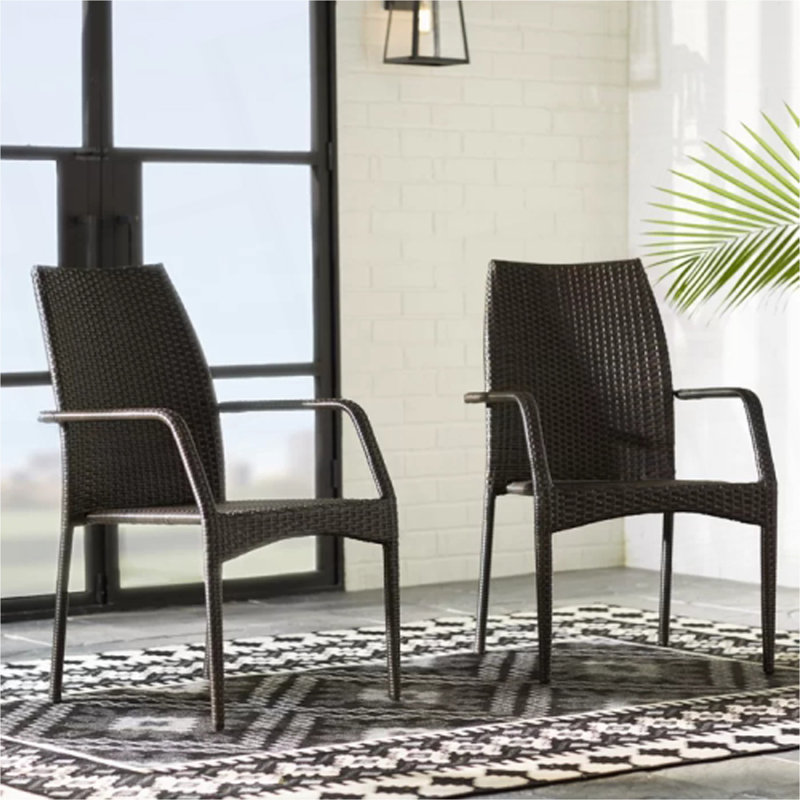 Outdoor Wicker Chairs, 54020 KD MP2, 2 chairs/set