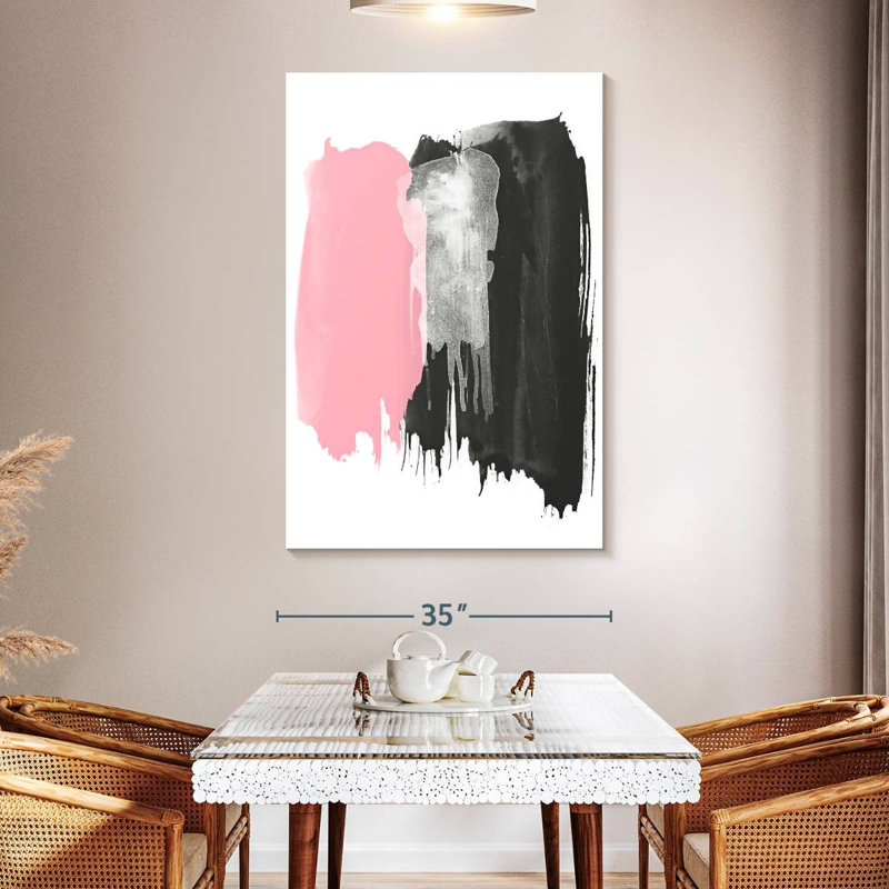Avery Paint Smear, 51" H x 34" W