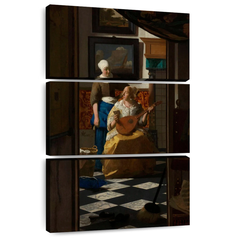 Lettre d'amour Leisha 1669-1670, H 38 po x l 24 po