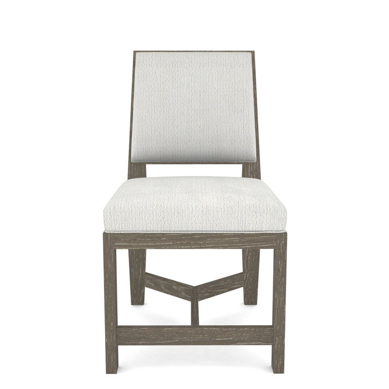 Thom Filicia Home Upholstered Back Side Chair, Hampton, Kennelly Snow
