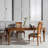 Buchholz Walnut Solid Wood Dining Table