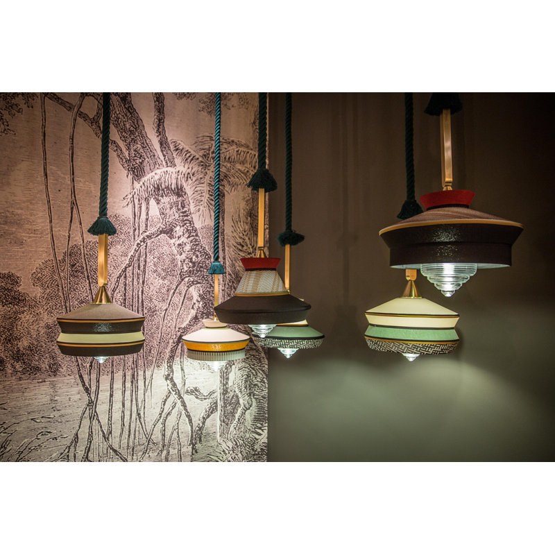 Calypso Martinique 1-Light Hanging Lantern, Building