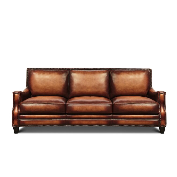 Eleanor Rigby Daniella Leather Sofa | Perigold