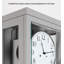 76.18 in. H Glass and Solid Wood Grandfather Clock