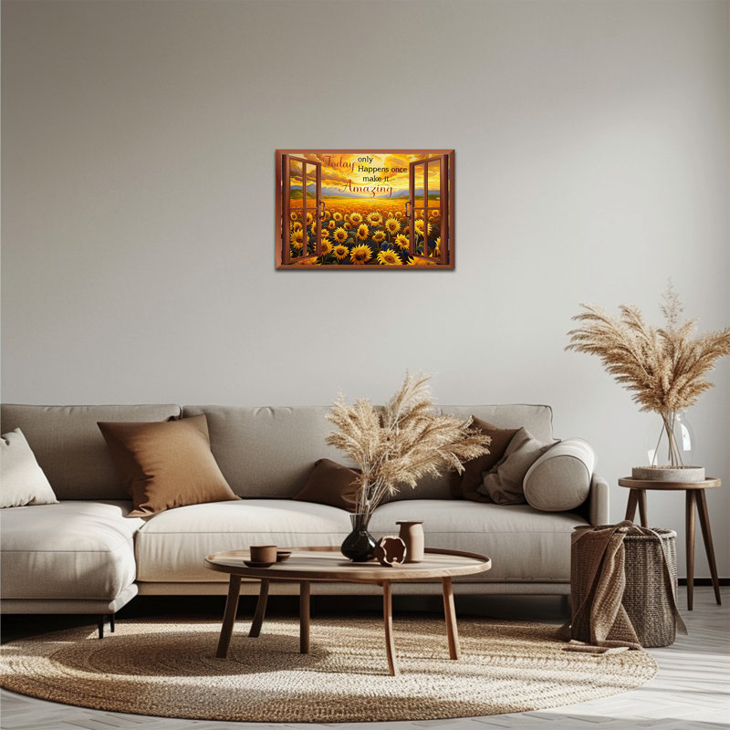 Adriatik Open Window Farmhouse, 12" H x 16" W