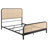 Begic Open Cane Webbing Metal Bed-489499383-489499369