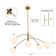 5 - Light Dimmable Modern Linear Chandelier