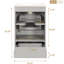 Meuble-lavabo de style moderne de 20 po avec poignée en alliage d'aluminium, charnières à fermeture douce et support de rangement pour porte-1698248417-1698248418