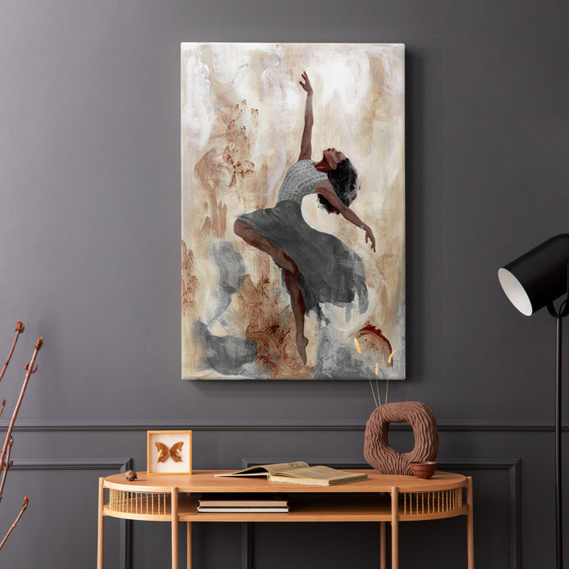 Beautiful Dancer I -Gallery Wraraped Cavas, H 12 po x l 8 po