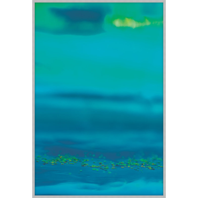 In The Deep Blue 1 Print, 33.25" H x 22.25" W