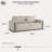 Riley Powered Storage Arm Stationary Sofa-166500713