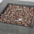 SQUARE IRON FIRE PIT-50 000 BTU