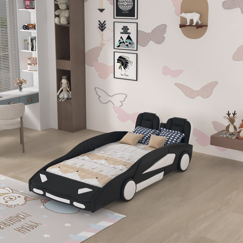 Lits pour enfants Jeffrey, Noir