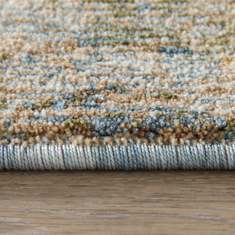 Tapis bleu Rockett, Rectangle 7 pi 10 po x 10 pi 3 po