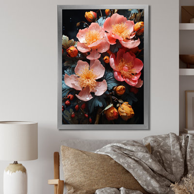 " Pink Blue Wilflowers Dream III "