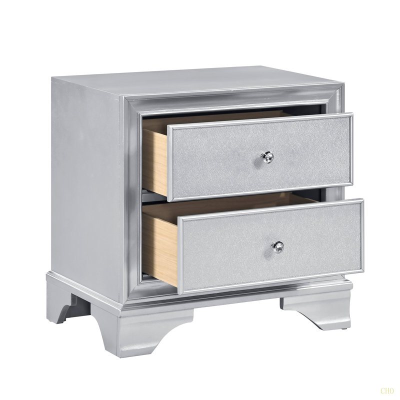 Table de chevet 1 pièce Glam