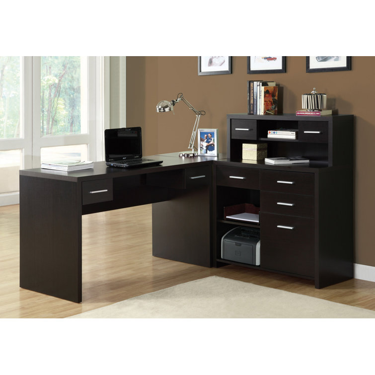 Aschley Computer Desk Home Office Corner Storage Drawers L Shape Work Laptop Laminate