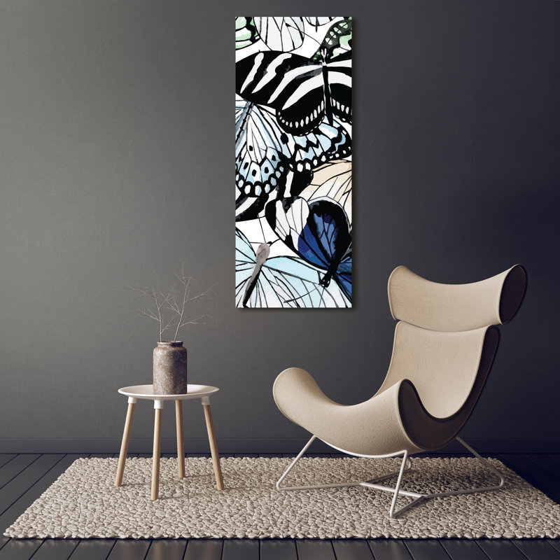 Butterflies - Wrapped Canvas Print