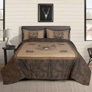 Ensemble d'édredon 100% coton Whitetail Ridge