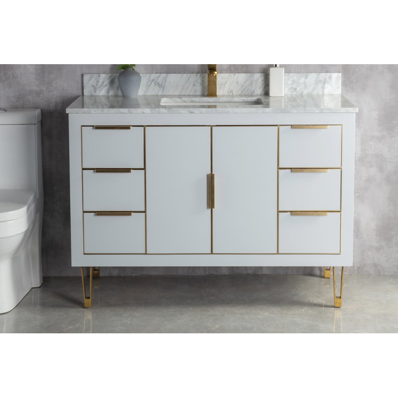 Ensemble de meuble-lavabo simple 48 po Roi