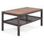 Mobilier de patio pour 5 personnes avec fauteuil bleu, 3 places, 2 chaises pivotantes et une table basse, facile à assembler et support pour personne