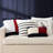 Tommy Hilfiger Rib Knit Flag Blue Novelty Throw Pillow