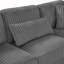 Canapé modulaire rembourré en U avec méridienne-133674997