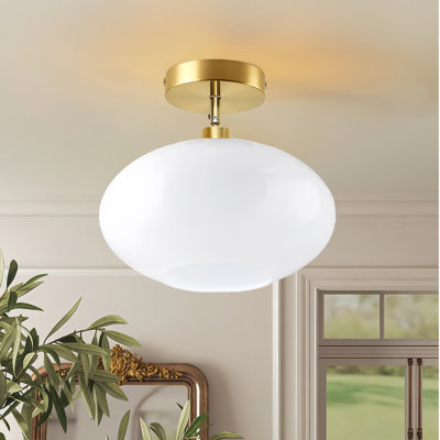 Oval Flush Mount