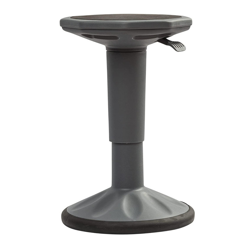 Tabouret actif à hauteur ajustable, Noir, noir, noir, noir