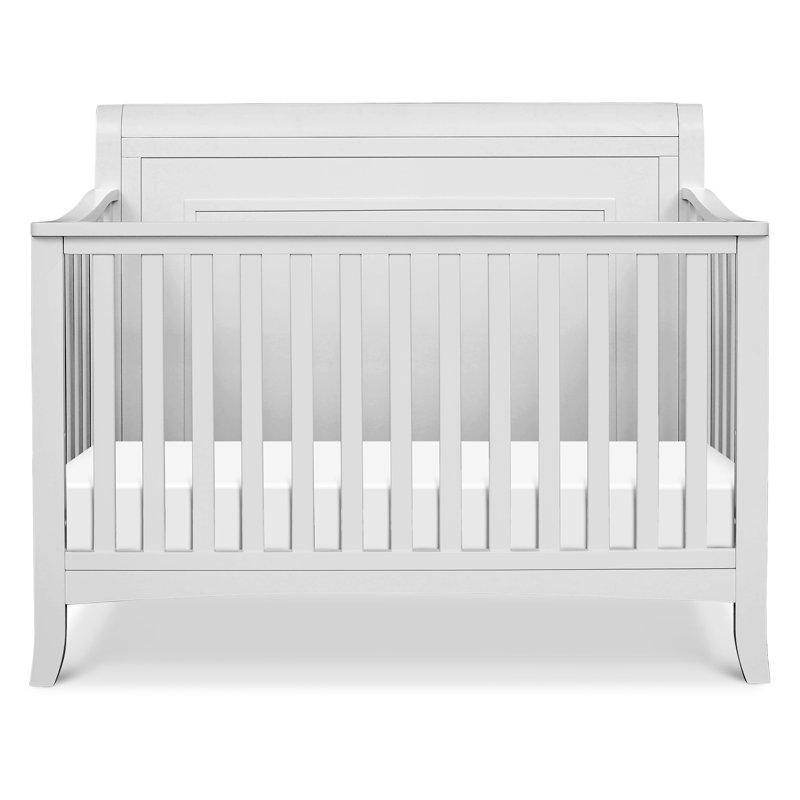 Anders 4-In-1 Convertible Crib, Gray