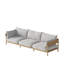 Tanso Outdoor 3 - Seat Patio Sofa