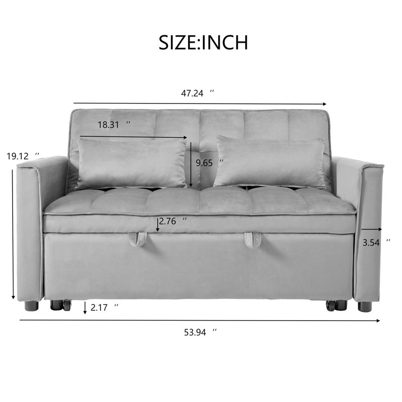 Grey Couch With Reclining Back - Maximize Relaxation Bed Lumbar Support