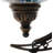 Turkish Mosaic Moon Lamp, Handcrafted Moroccan Table And Floor Lamp, Decorative Home Lighting With Stained Glass And Metal Accents, E12 Socket And On/Off Switch