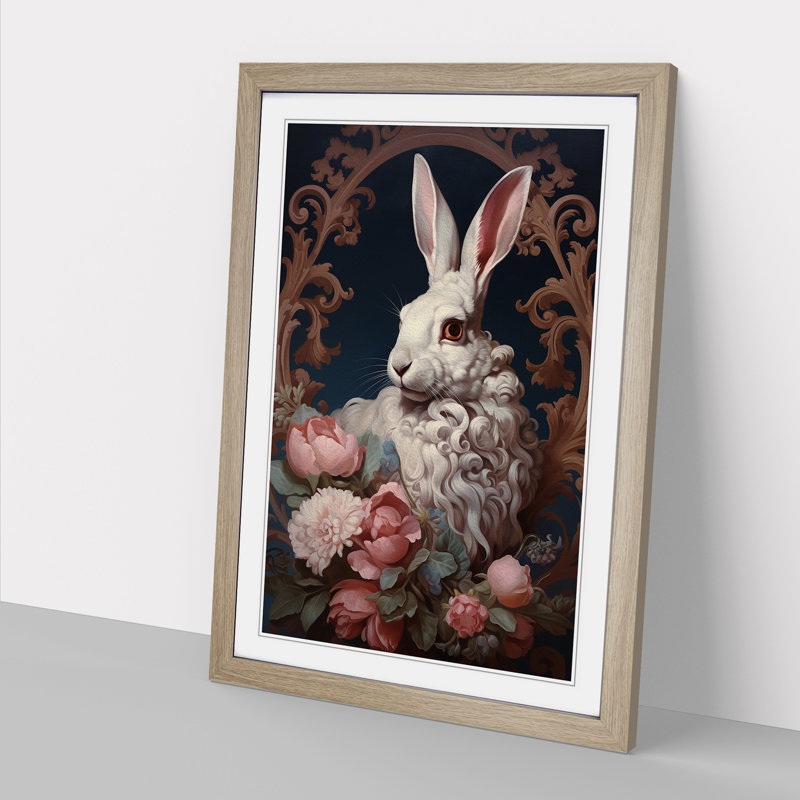 Hare Rococo - Framed Print