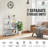 32-Inch Wide 7 Cube 3 Tier Industrial Open Shelf Bookcase with Metal Frame, White-114634454-128839332