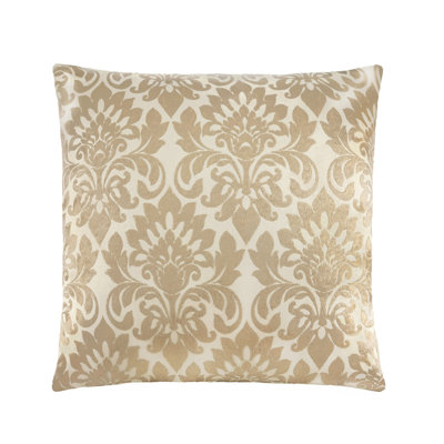 Sutton Polyester Throw Square Pillow Cover & Insert