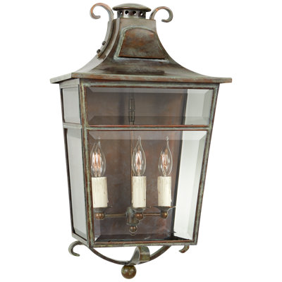 Carrington 3 - Light Flush Mounted Sconce