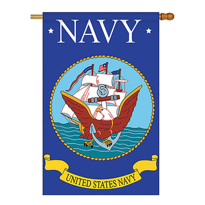 Double Sided 40'' H x 28'' W Polyester House Flag