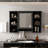 3-In-1 Wall Mounted Bathroom Cabinet With Adjustable Shelves & Soft Close Doors-1854463258-1854463252