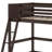 Wood Loft Bed With Ladder-1163759248